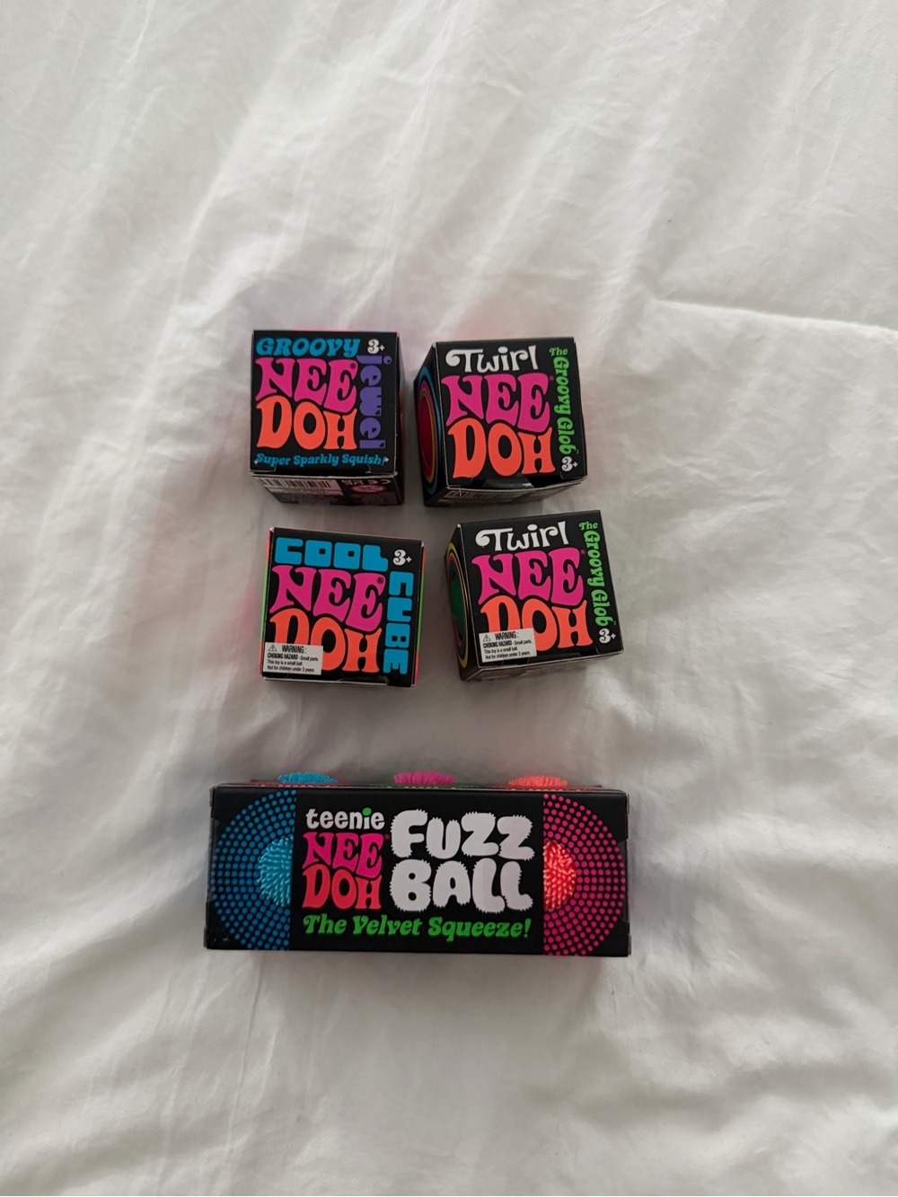 Needoh bundle set of 5
